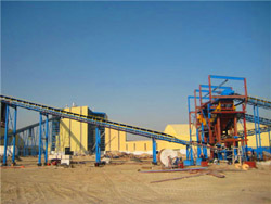 锰矿制砂机生产过程 